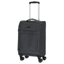 D&N Travel Line 9204 - 4 - Rollen - Kabinentrolley S 55 cm (grau) - Markenkoffer