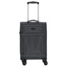 D&N Travel Line 9204 - 4 - Rollen - Kabinentrolley S 55 cm (grau) - Markenkoffer
