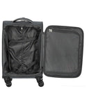 D&N Travel Line 9204 - 4 - Rollen - Kabinentrolley S 55 cm (grau) - Markenkoffer