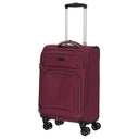 D&N Travel Line 9204 - 4 - Rollen - Kabinentrolley S 55 cm (purple) - Markenkoffer