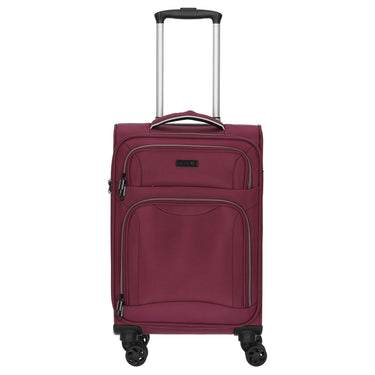 D&N Travel Line 9204 - 4 - Rollen - Kabinentrolley S 55 cm (purple) - Markenkoffer