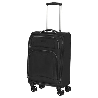 D&N Travel Line 9204 - 4 - Rollen - Kabinentrolley S 55 cm (schwarz) - Markenkoffer