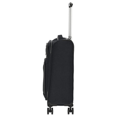 D&N Travel Line 9204 - 4 - Rollen - Kabinentrolley S 55 cm (schwarz) - Markenkoffer