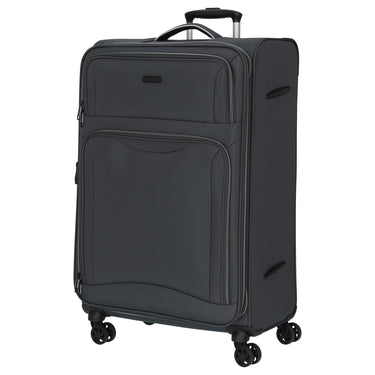 D&N Travel Line 9204 - 4 - Rollen - Trolley L 76 cm (grau) - Markenkoffer