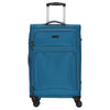 D&N Travel Line 9204 - 4-Rollen-Trolley M 66 cm erw. (blau)