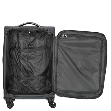 D&N Travel Line 9204 - 4-Rollen-Trolley M 66 cm erw. (grau) - Ansicht 6