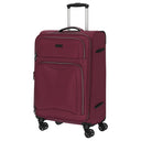 D&N Travel Line 9204 - 4 - Rollen - Trolley M 66 cm erw. (purple) - Markenkoffer