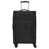 D&N Travel Line 9204 - 4-Rollen-Trolley M 66 cm erw. (schwarz)