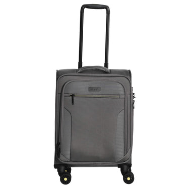 D&N Travel Line 9704 - 4 - Rollen - Kabinentrolley S 55 cm (grey) - Markenkoffer