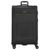 D&N Travel Line 9704 - 4-Rollen-Trolley L 78 cm erw. (black)