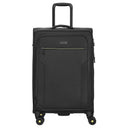 D&N Travel Line 9704 - 4 - Rollen - Trolley M 68 cm erw. (black) - Markenkoffer