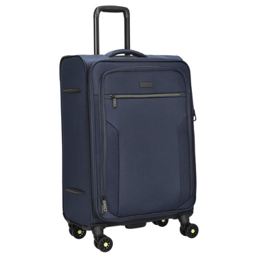 D&N Travel Line 9704 - 4-Rollen-Trolley M 68 cm erw. (dark blue) - Ansicht 5