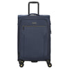 D&N Travel Line 9704 - 4-Rollen-Trolley M 68 cm erw. (dark blue)