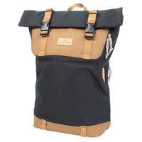 Doughnut Christopher Euro 18 - Rolltop Rucksack 45 cm (black x khaki) - Markenkoffer