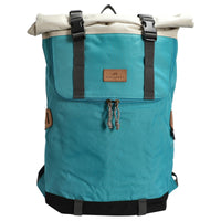 Doughnut Christopher Reborn 18 - Rolltop Rucksack 15" 45 cm (lagoon x stone) - Markenkoffer