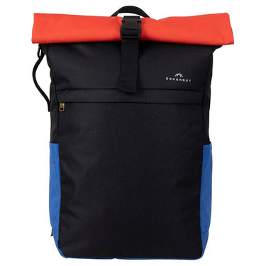 Doughnut Jetpack Reborn 22 - Rolltop Rucksack 15" 68 cm erw. (schwarz x grapefruit) - Markenkoffer