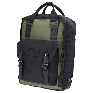 Doughnut Macaroon Go Wild 16 - Rucksack 38 cm (black x army) - Markenkoffer