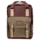 Doughnut Macaroon Jungle 16 - Rucksack 38 cm (maroon x khaki) - Markenkoffer