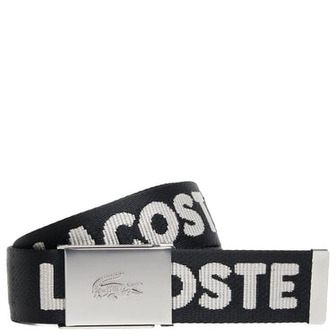 Lacoste Accessoire Jacquard - Gürtel 4 cm (ecru/vanille-mandarine, 100 cm)