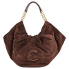 Coccinelle Smash Suede Bim - Schoudertas 27 cm (brunette/brunet)