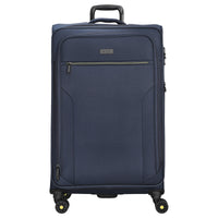 D&N Travel Line 9704 - 4-Rollen-Trolley L 78 cm erw. (dark blue)