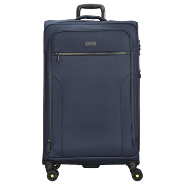 D&N Travel Line 9704 - 4-Rollen-Trolley L 78 cm erw. (dark blue)