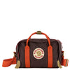 Fjällräven Kånken Koncept - Umhängetasche 22 cm (black oak-rowan red)