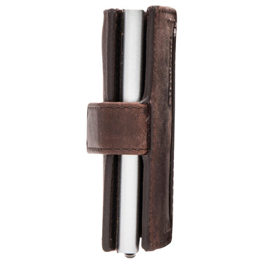 Strellson Camden C-Three E-Cage - Kreditkartenetui 6cc 10 cm (darkbrown) - Ansicht 4