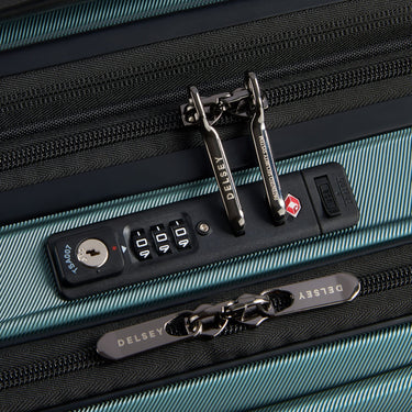 Delsey Paris Shadow 5.0 - 4-Rollen-Kabinentrolley mit Vortasche S 55 cm erw. USB (gruen) - Ansicht 8