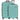 Gabol Uyiko - Set di Trolley a 4 Ruote 2 pezzi M/L (verde menta)