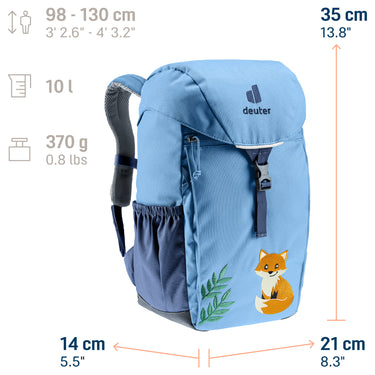 Deuter Waldfuchs 10 - Kinderrucksack 35 cm (wave-nightblue) - Ansicht 8