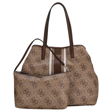 Guess Victtoria Large 2 in 1 Tote - Shopper 40 cm (latte logo/brown) - Ansicht 6