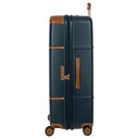Brics Bellagio - 4 - Rollen - Trolley 82 cm erw. recycelt (blue/tan) - Markenkoffer
