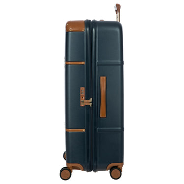 Brics Bellagio - 4 - Rollen - Trolley 82 cm erw. recycelt (blue/tan) - Markenkoffer
