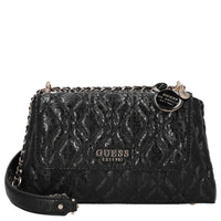 Guess Isemay XBody Flap - Crossbody Bag (Color: black)
