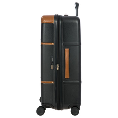 Brics Bellagio - 4 - Rollen - Trolley 70.5 cm erw. recycelt (black/tan) - Markenkoffer