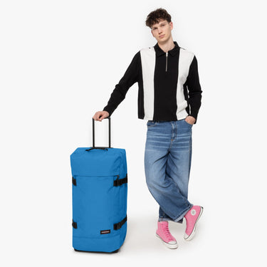 Eastpak Tranverz L 121 - Rollenreisetasche 79 cm (bubble blue) - Markenkoffer