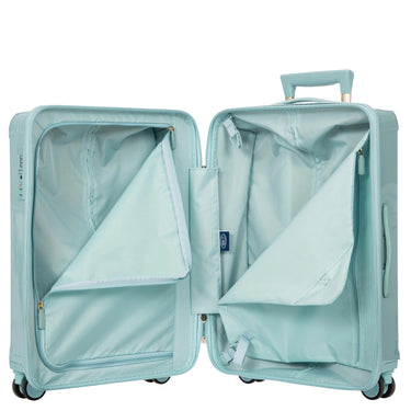 Brics Positano - 4 - Rollen - Trolley XL 82 cm erw. (hellblau) - Markenkoffer