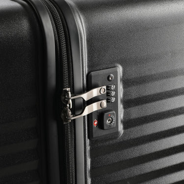 Echolac Celestra Supertrunk - 4 Rollen - Trolley 75 cm (black) - Markenkoffer