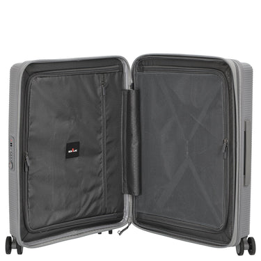 Echolac Forza - 4 Rollen - Kabinentrolley 55 cm erw. (grigio) - Markenkoffer