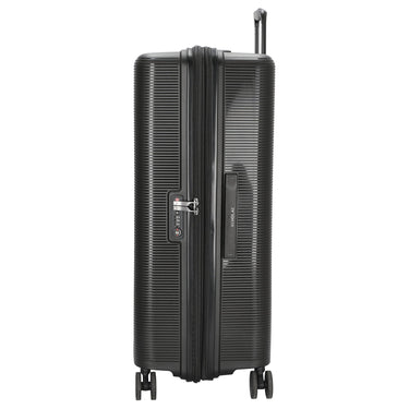 Echolac Forza - 4 Rollen - Trolley L 75 cm erw. (schwarz) - Markenkoffer