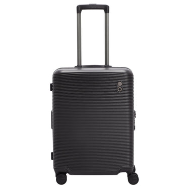 Echolac Ultima PowerZip - 4 - Rollen - Kabinentrolley 55 cm erw. (dark chocolate) - Markenkoffer