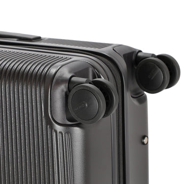 Echolac Ultima PowerZip - 4 - Rollen - Kabinentrolley 55 cm erw. (dark chocolate) - Markenkoffer