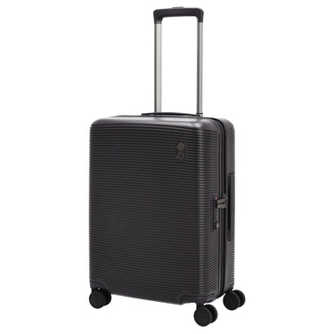 Echolac Ultima PowerZip - 4 - Rollen - Kabinentrolley 55 cm erw. (dark chocolate) - Markenkoffer