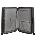 Echolac Ultima PowerZip - 4 - Rollen - Trolley 75 cm erw. (dark chocolate) - Markenkoffer