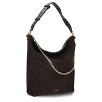 BOSS Women Yelena Hobo - Shoulder Bag 34 cm (dark brown)