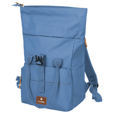 Travelite Basics Short Handle - Rolltop Rucksack 46 cm (denim) - Ansicht 4