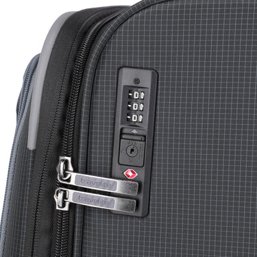 Travelite Corsiica - 4-Rollen-Kabinentrolley S 55 cm erw. (black) - Ansicht 10