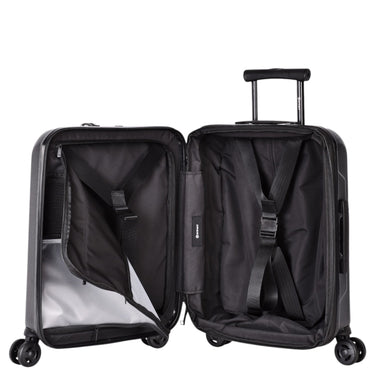 Eminent KAPSTADT BUSINESS PREMIUM - 4 - Rollen - Kabinentrolley 55 cm erw. (schwarz) - Markenkoffer