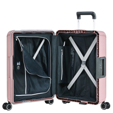 Eminent VERTICA - 4 - Rollen - Kabinentrolley 55 cm (rosa) - Markenkoffer